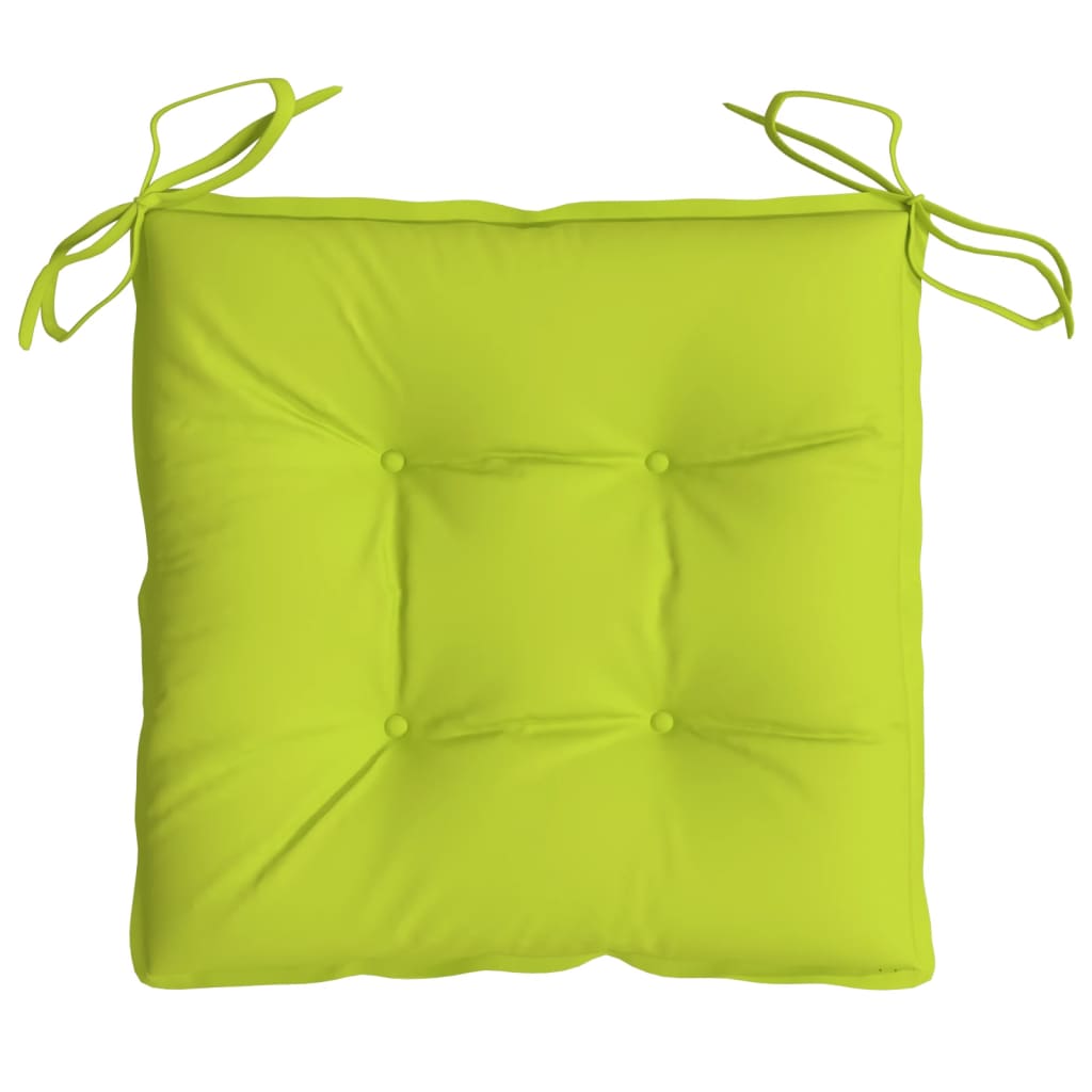 Cuscini per Pallet 6 pz Verde Chiaro 50x50x7 cm Tessuto Oxford - homemem39