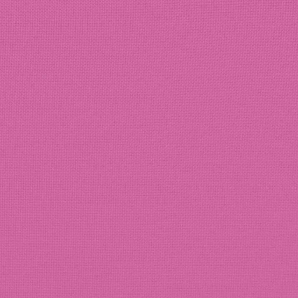 Cuscini per Sedia 6 pz Rosa 50x50x7 cm in Tessuto Oxford - homemem39