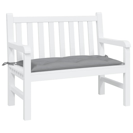 Cuscino per Panca Grigio 100x50x7 cm in Tessuto Oxford | homemem39