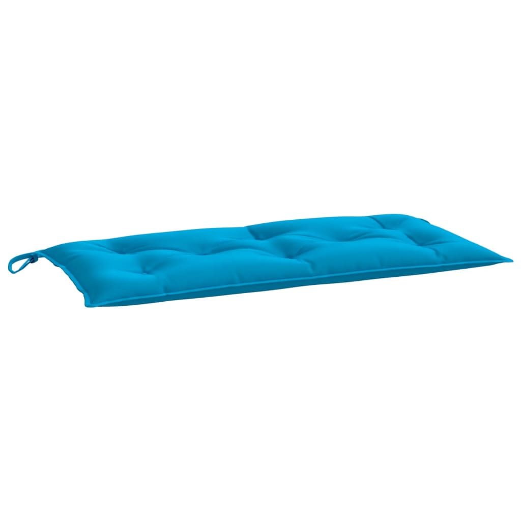 Cuscino per Panca Azzurro 100x50x7 cm in Tessuto Oxford | homemem39