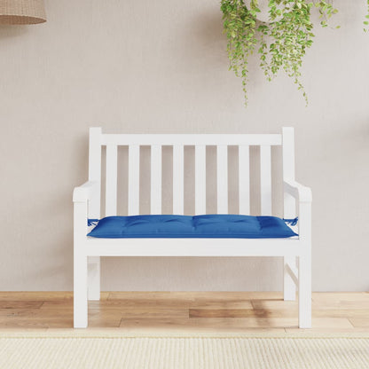 Cuscino per Panca Blu 100x50x7 cm in Tessuto Oxford | homemem39