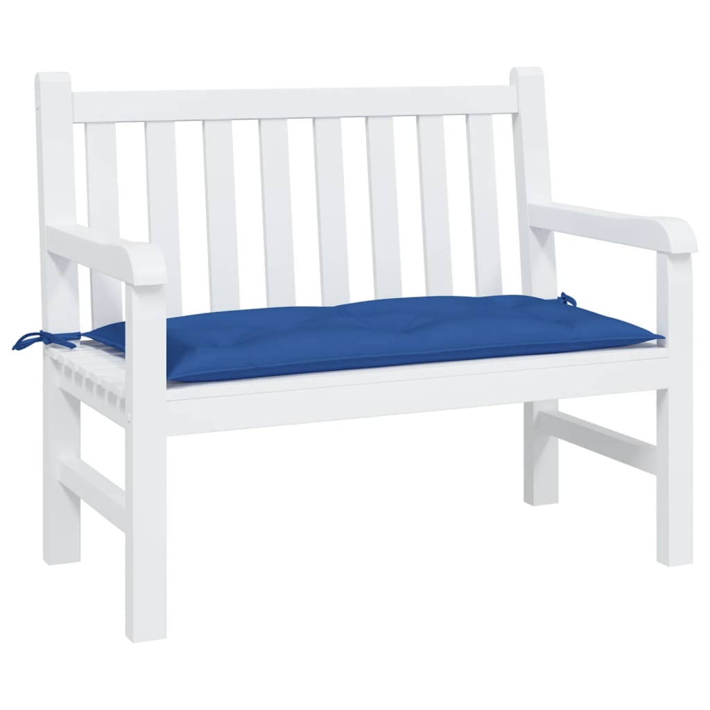 Cuscino per Panca Blu 100x50x7 cm in Tessuto Oxford | homemem39