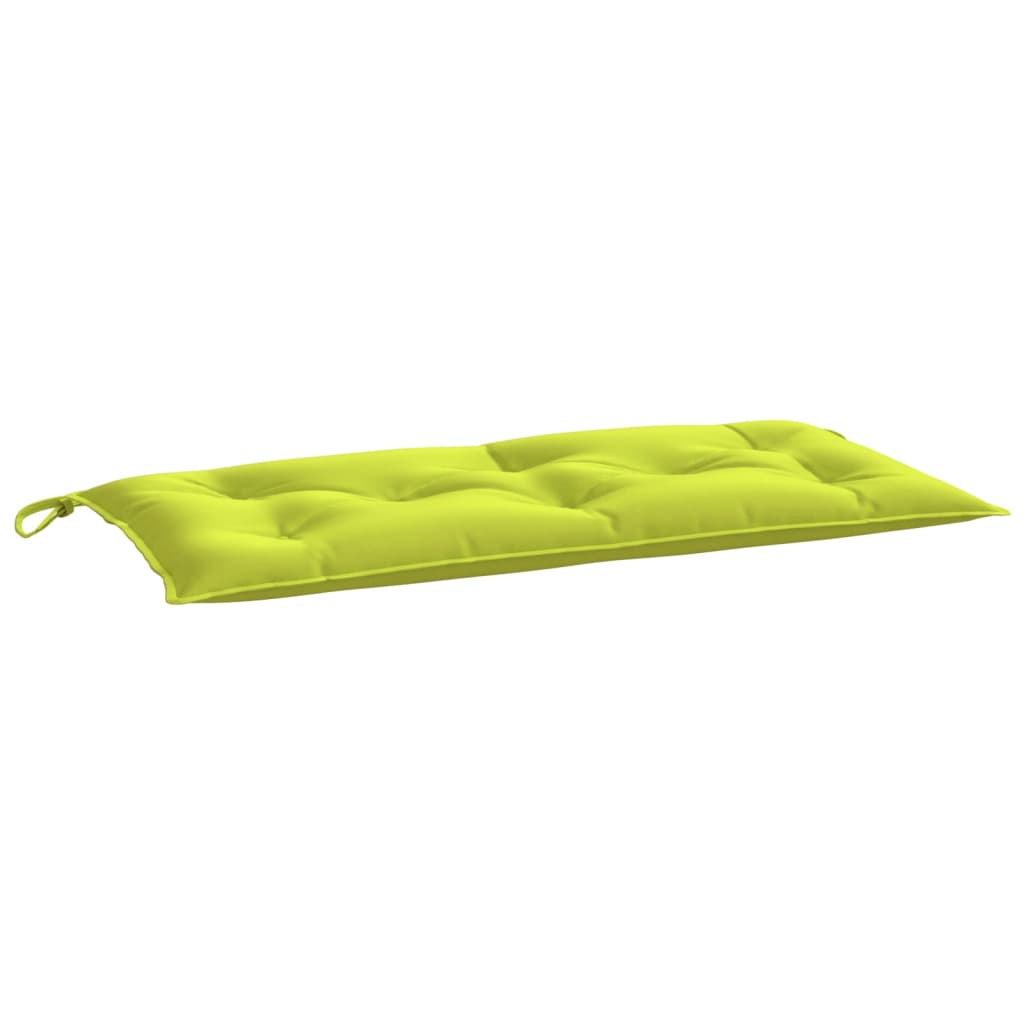 Cuscino per Panca Verde Brillante 100x50x7 cm in Tessuto Oxford - homemem39