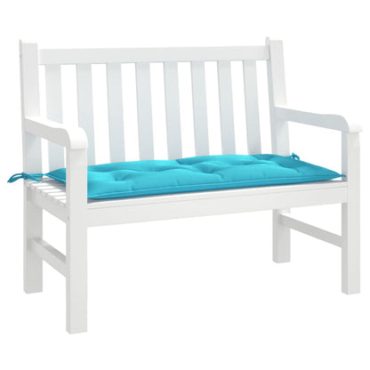 Cuscino per Panca Turchese 100x50x7 cm in Tessuto Oxford - homemem39