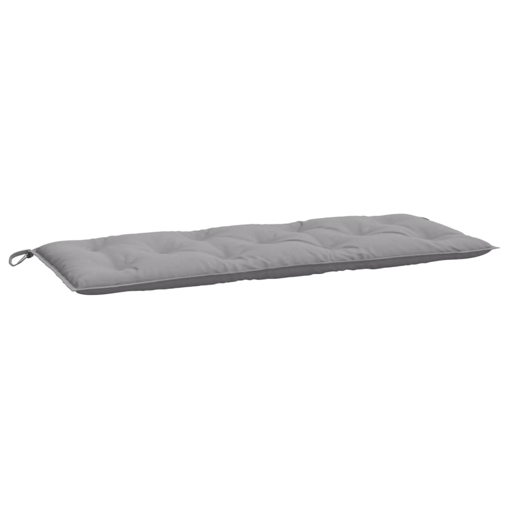 Cuscino per Panca Grigio 120x50x7 cm in Tessuto Oxford | homemem39