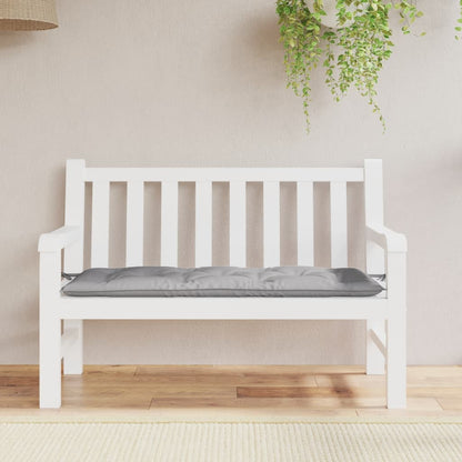 Cuscino per Panca Grigio 120x50x7 cm in Tessuto Oxford | homemem39