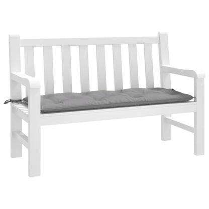 Cuscino per Panca Grigio 120x50x7 cm in Tessuto Oxford | homemem39