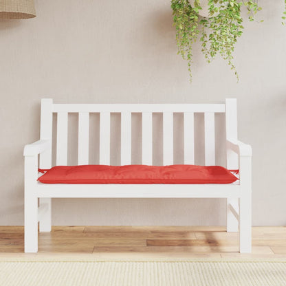 Cuscino per Panca Rosso 120x50x7 cm in Tessuto Oxford | homemem39