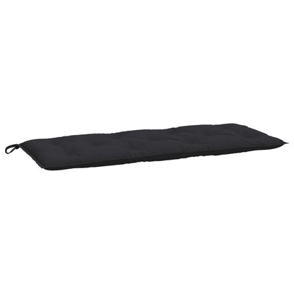 Cuscino per Panca Nero 120x50x7 cm in Tessuto Oxford | homemem39
