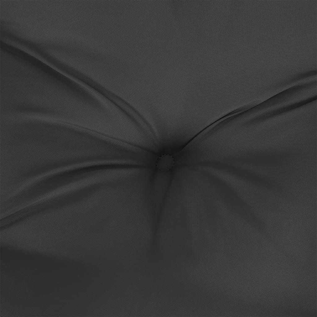 Cuscino per Panca Nero 120x50x7 cm in Tessuto Oxford | homemem39