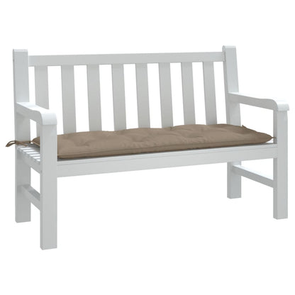 Cuscino per Panca Tortora 120x50x7 cm in Tessuto Oxford | homemem39
