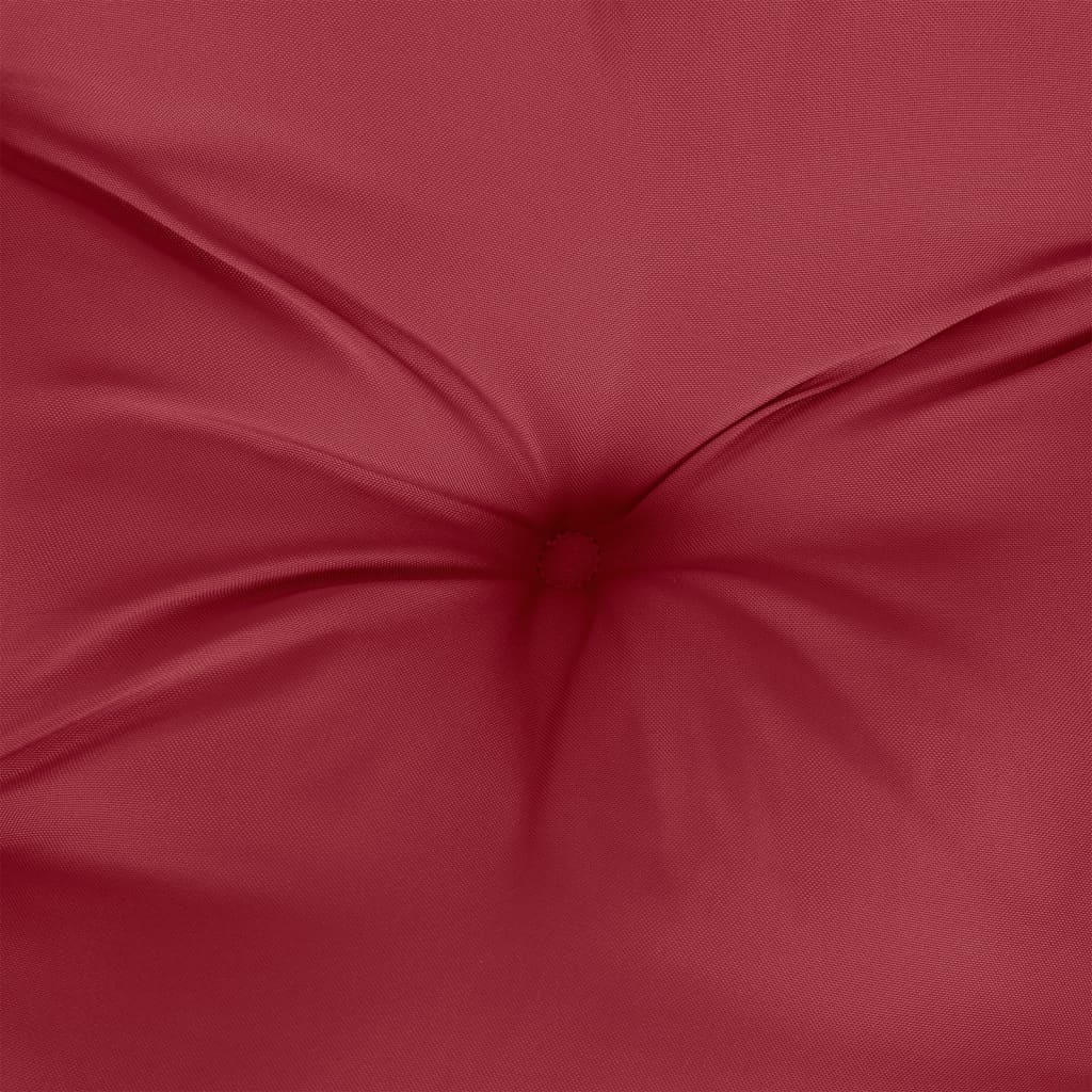 Cuscino per Panca Rosso Vino 120x50x7 cm in Tessuto Oxford | homemem39