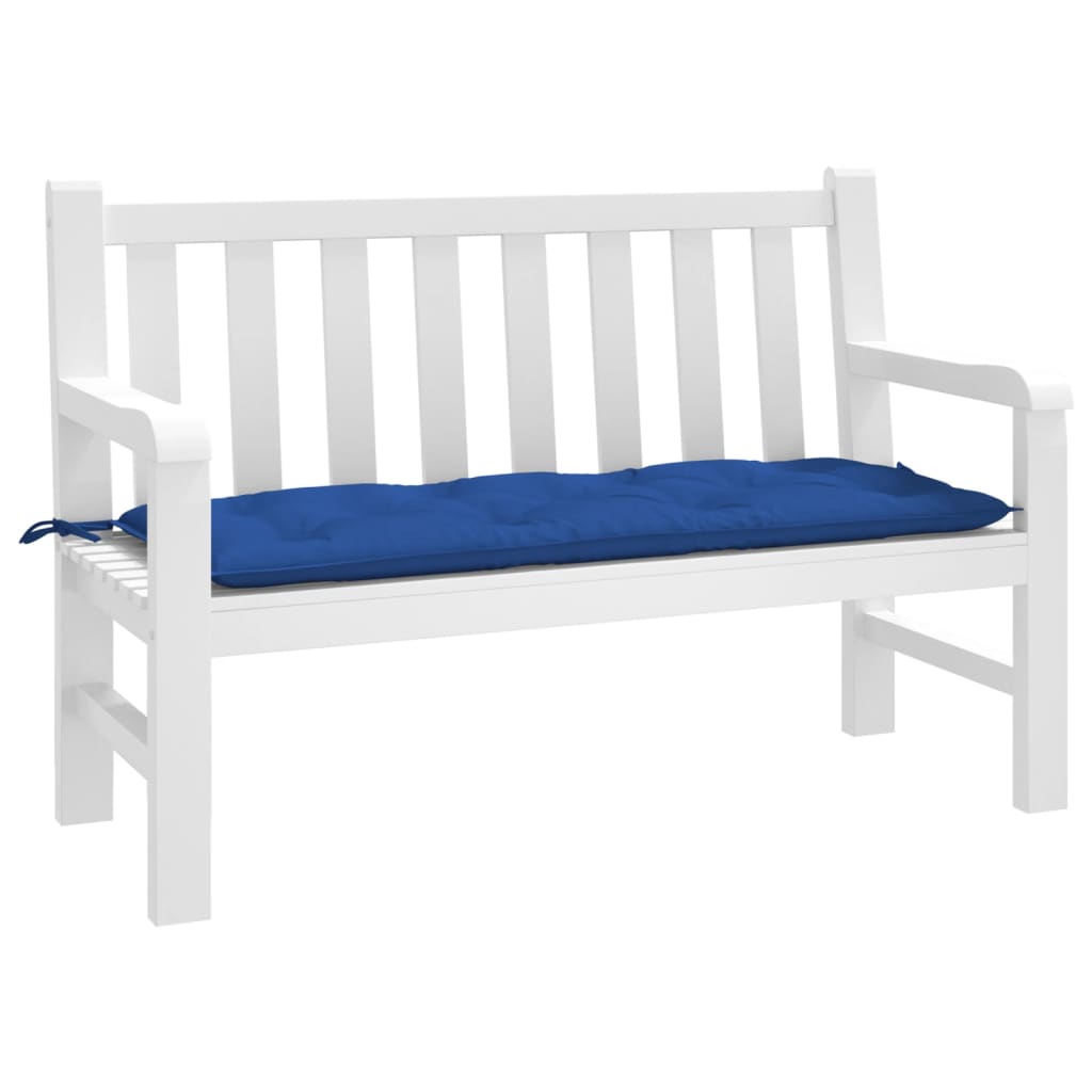 Cuscino per Panca Blu 120x50x7 cm in Tessuto Oxford | homemem39