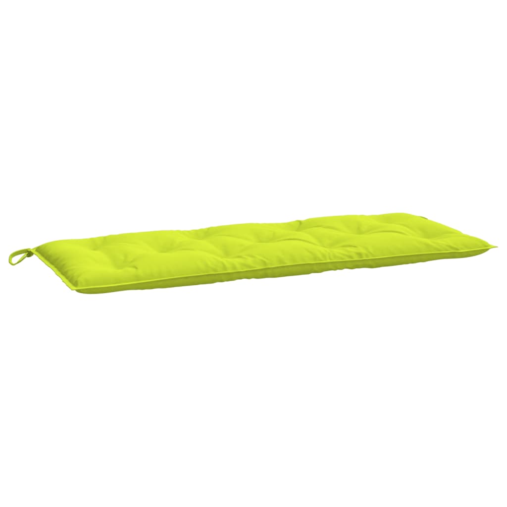 Cuscino per Panca Verde Brillante 120x50x7 cm in Tessuto Oxford | homemem39
