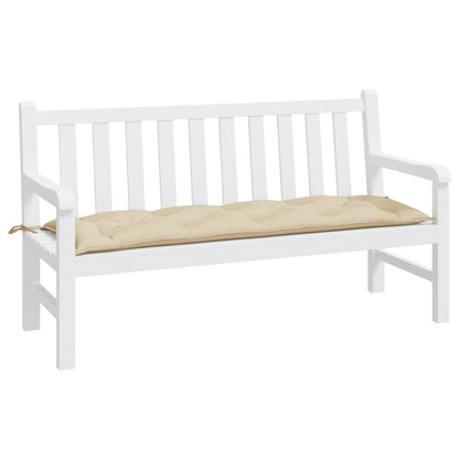 Cuscino per Panca Beige 150x50x7 cm in Tessuto Oxford | homemem39