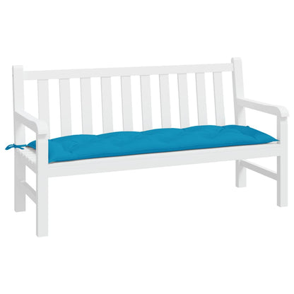Cuscino per Panca Azzurro 150x50x7 cm in Tessuto Oxford | homemem39