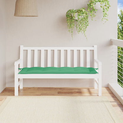 Cuscino per Panca Verde 150x50x7 cm in Tessuto Oxford | homemem39