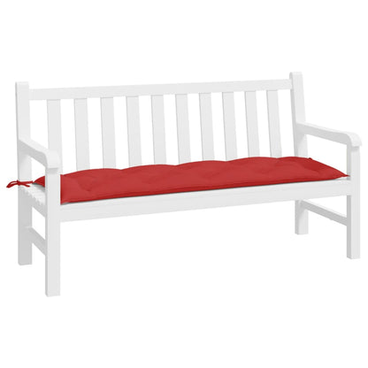 Cuscino per Panca Rosso 150x50x7 cm in Tessuto Oxford | homemem39