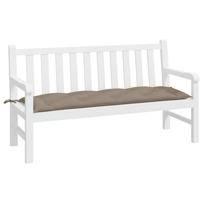 Cuscino per Panca Tortora 150x50x3 cm in Tessuto Oxford | homemem39