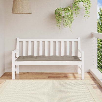 Cuscino per Panca Tortora 150x50x3 cm in Tessuto Oxford | homemem39