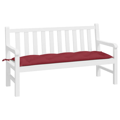 Cuscino per Panca Rosso Vino 150x50x7 cm in Tessuto Oxford | homemem39
