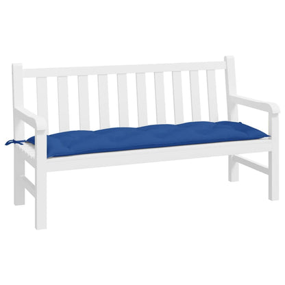 Cuscino per Panca Giardino Blu Reale 150x50x7 cm Tessuto Oxford | homemem39