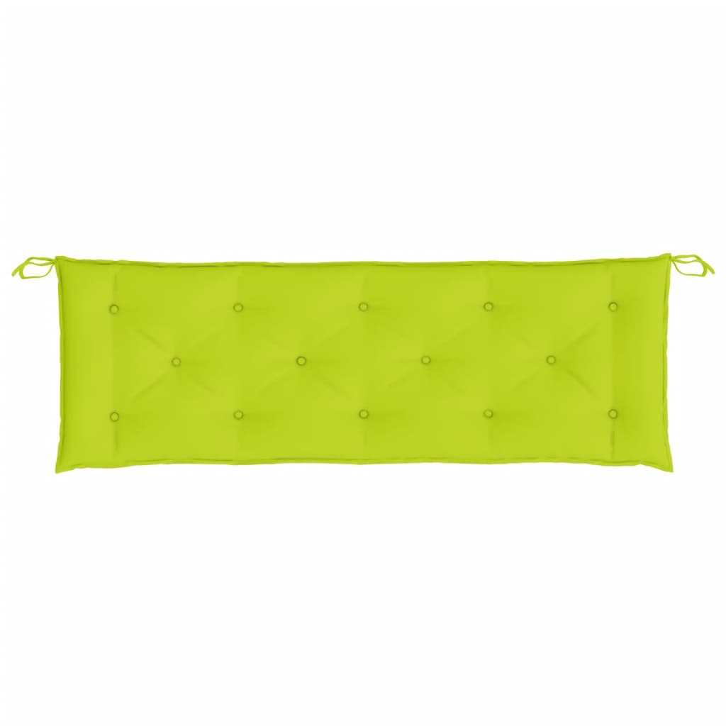 Cuscino per Panca Verde Brillante in Tessuto Oxford