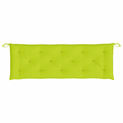 Cuscino per Panca Verde Brillante in Tessuto Oxford