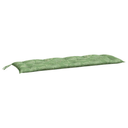 Cuscino per Panca a Foglie 150x50x7 cm in Tessuto Oxford | homemem39