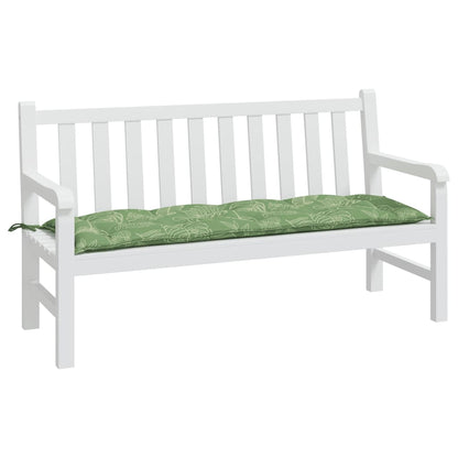 Cuscino per Panca a Foglie 150x50x7 cm in Tessuto Oxford | homemem39