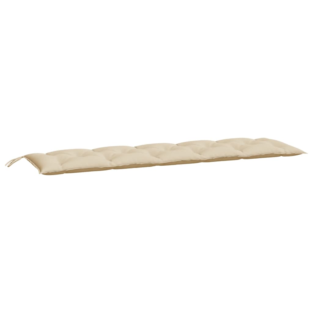 Cuscino per Panca Beige 180x50x7 cm in Tessuto Oxford | homemem39