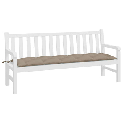 Cuscino per Panca Tortora 180x50x7 cm in Tessuto Oxford | homemem39