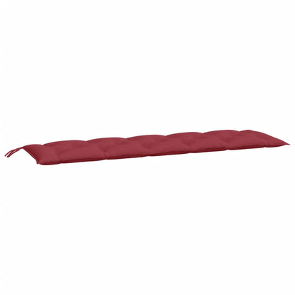 Cuscino per Panca Rosso Vino 180x50x7 cm in Tessuto Oxford | homemem39