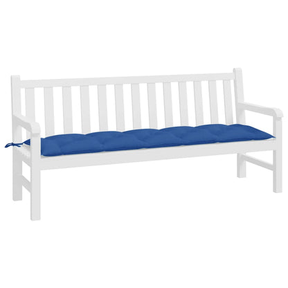 Cuscino per Panca Giardino Blu Reale 180x50x7 cm Tessuto Oxford | homemem39