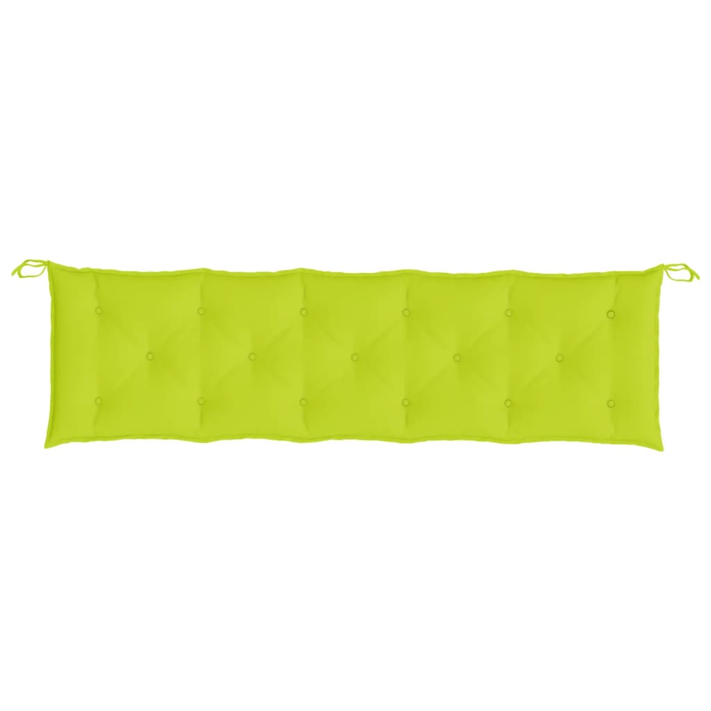Cuscino per Panca Verde Brillante in Tessuto Oxford