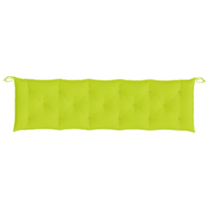 Cuscino per Panca Verde Brillante in Tessuto Oxford