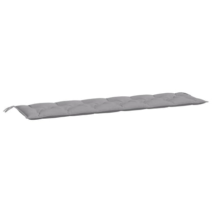 Cuscino per Panca Grigio 200x50x7 cm in Tessuto Oxford | homemem39