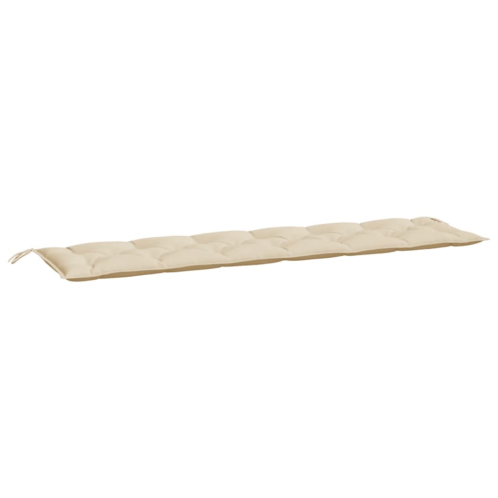 Cuscino per Panca Beige 200x50x7 cm in Tessuto Oxford | homemem39