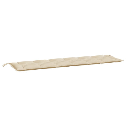 Cuscino per Panca Beige 200x50x7 cm in Tessuto Oxford | homemem39