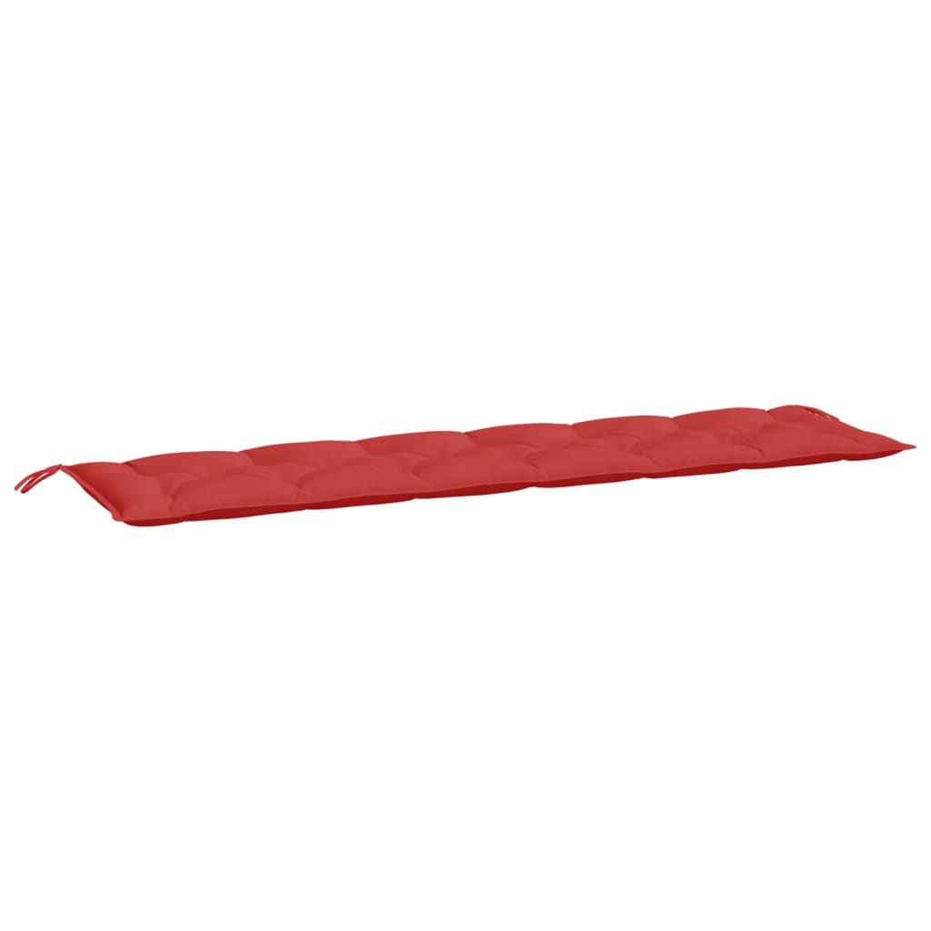 Cuscino per Panca Rosso 200x50x7 cm in Tessuto Oxford | homemem39