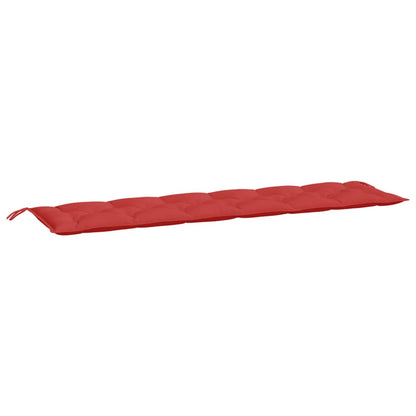 Cuscino per Panca Rosso 200x50x7 cm in Tessuto Oxford | homemem39