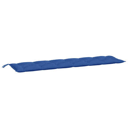 Cuscino per Panca Giardino Blu Reale 200x50x7 cm Tessuto Oxford | homemem39