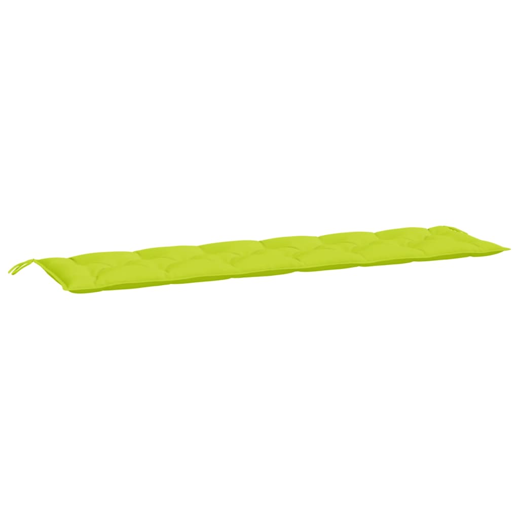 Cuscino per Panca Verde Intenso 200x50x7 cm in Tessuto Oxford | homemem39