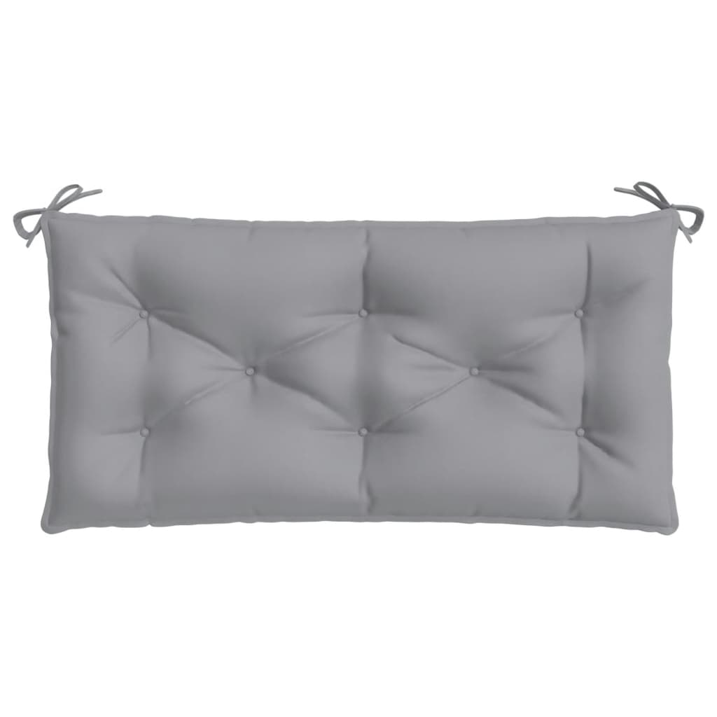 Cuscini Panca da Giardino 2pz Grigi 100x50x7cm Tessuto Oxford | homemem39