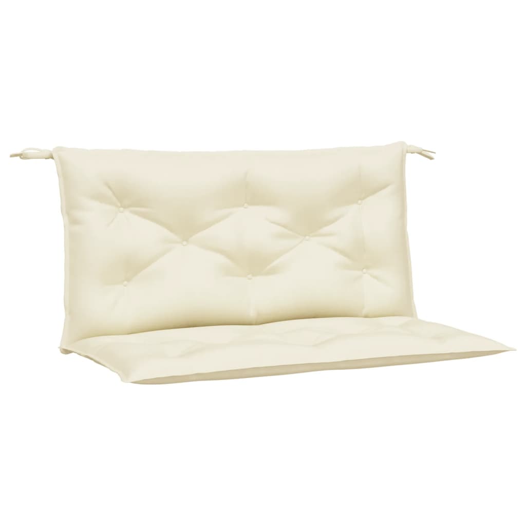 Cuscini Panca da Giardino 2 pz Crema 100x50x7 cm Tessuto Oxford | homemem39