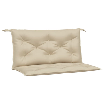 Cuscini Panca da Giardino 2pz Beige 100x50x7cm Tessuto Oxford - homemem39