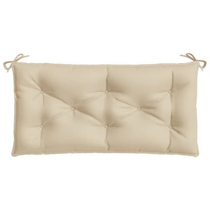 Cuscini Panca da Giardino 2pz Beige 100x50x7cm Tessuto Oxford | homemem39