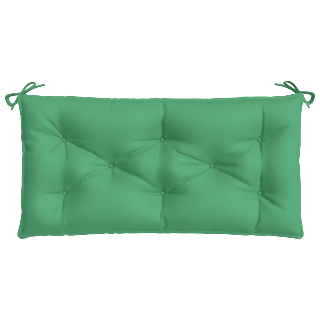 Cuscini Panca da Giardino 2pz Verdi 100x50x7cm Tessuto Oxford | homemem39