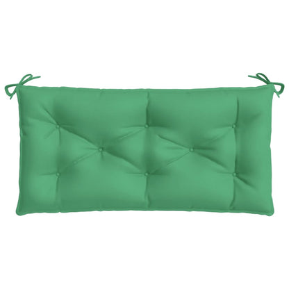 Cuscini Panca da Giardino 2pz Verdi 100x50x7cm Tessuto Oxford | homemem39