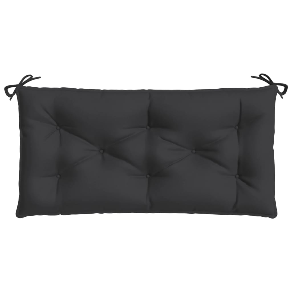 Cuscini Panca da Giardino 2pz Neri 100x50x7cm Tessuto Oxford | homemem39